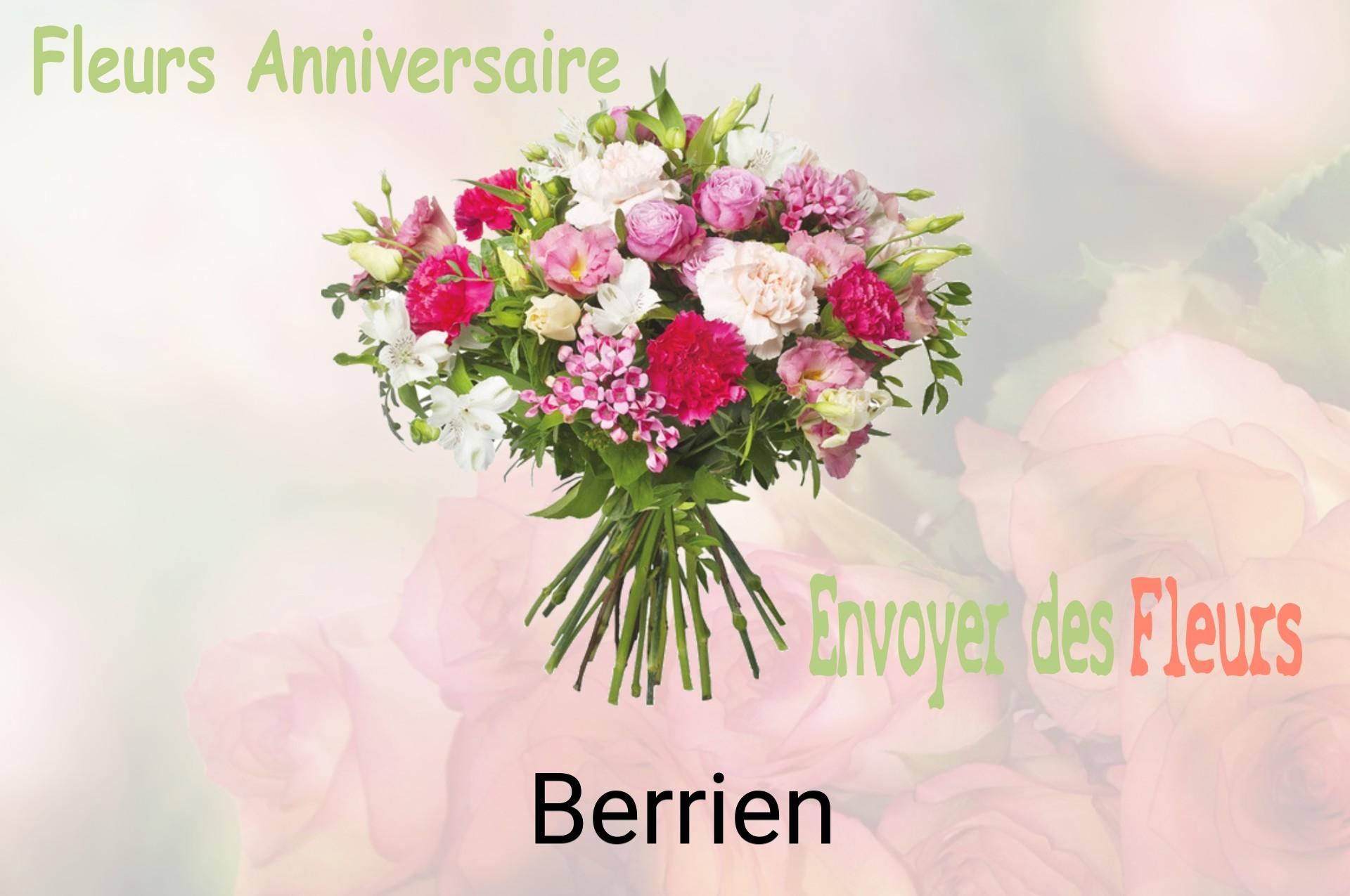 Bouquet de fleurs d’anniversaire livré à Berrien